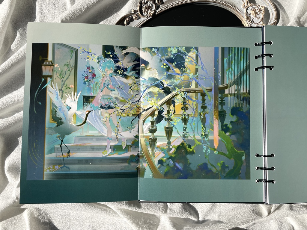 現品{蒸ZHENG}イラスト集『湿淋淋的火』