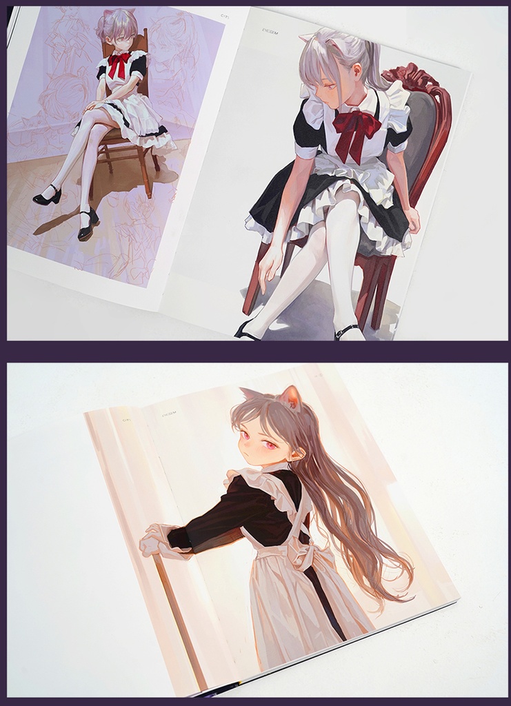 現品{FKEY}商業画集『猫眼石』