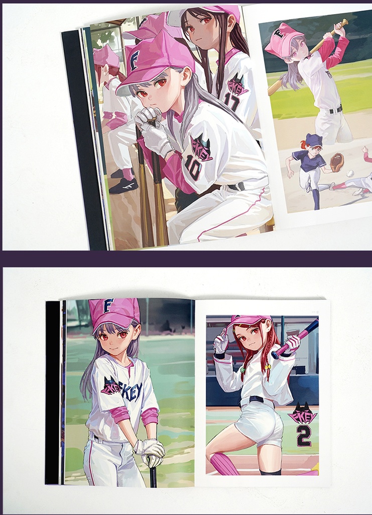 現品{FKEY}商業画集『猫眼石』