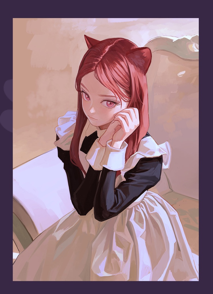 現品{FKEY}商業画集『猫眼石』