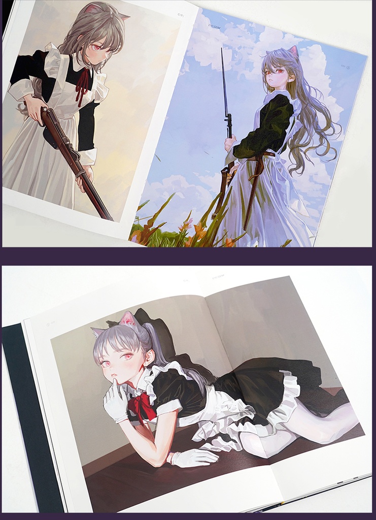 現品{FKEY}商業画集『猫眼石』