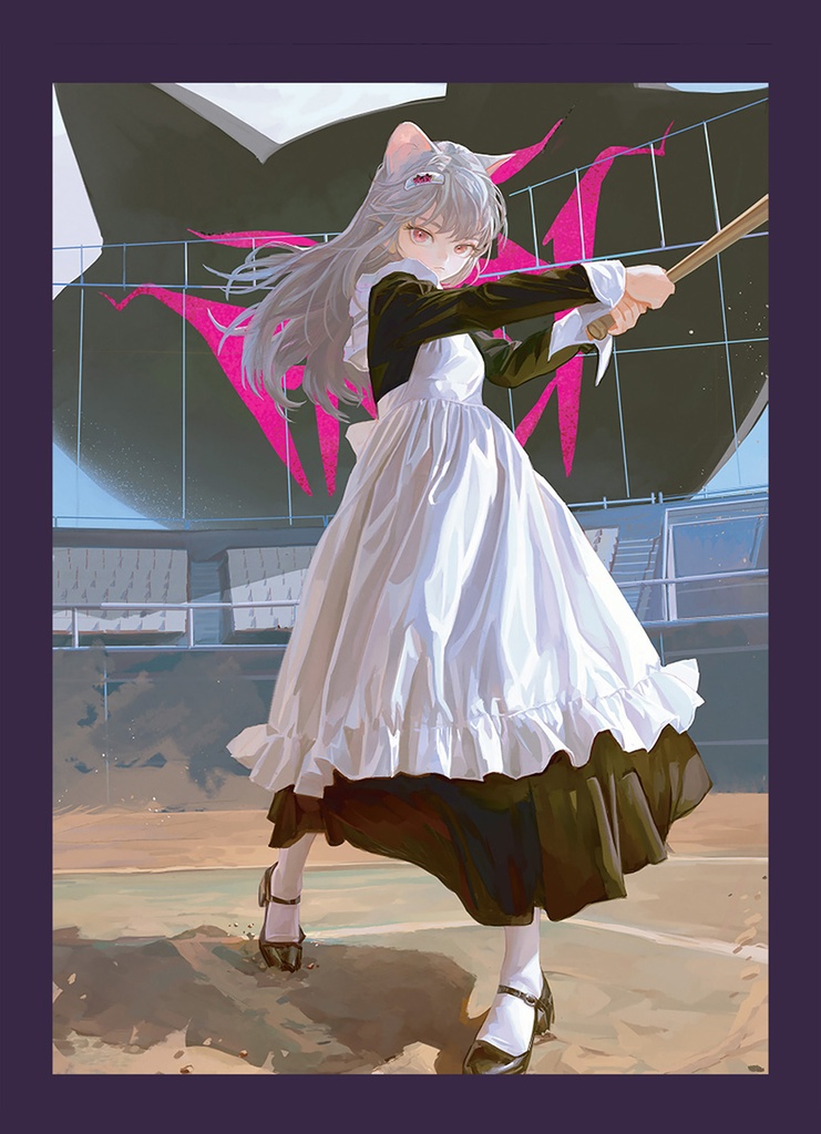 現品{FKEY}商業画集『猫眼石』