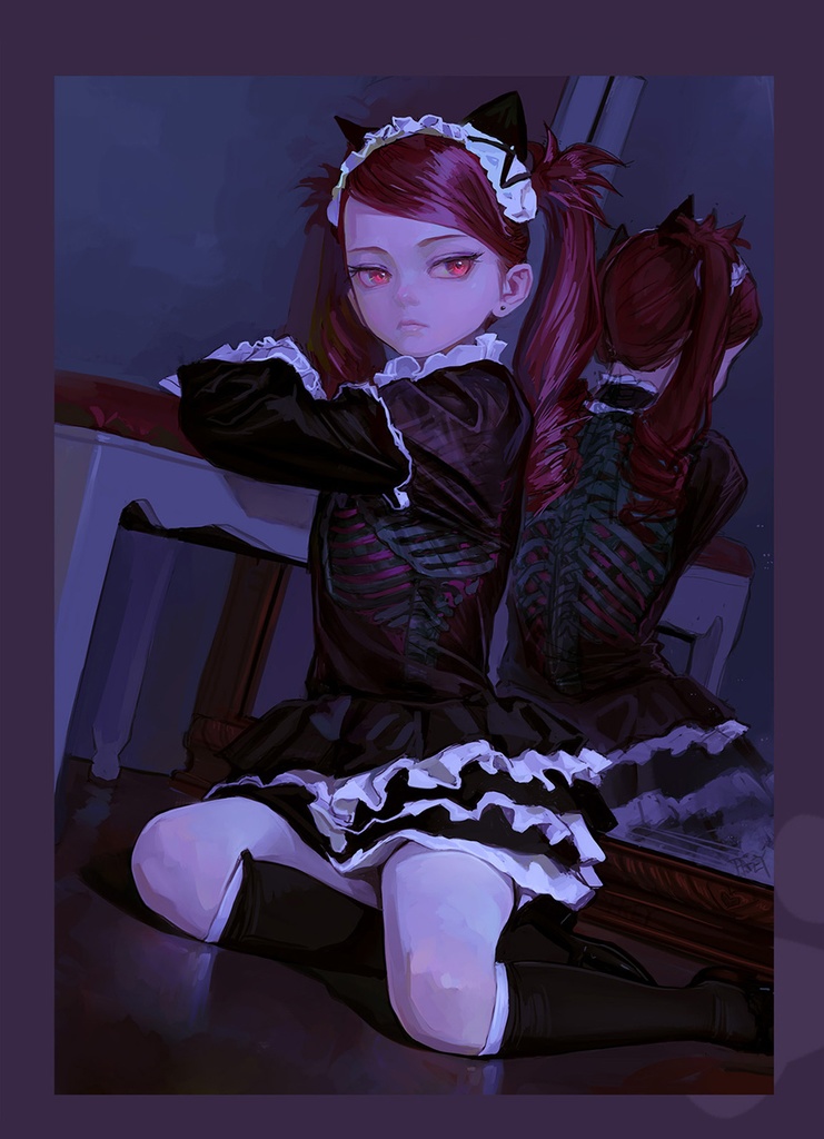 現品{FKEY}商業画集『猫眼石』