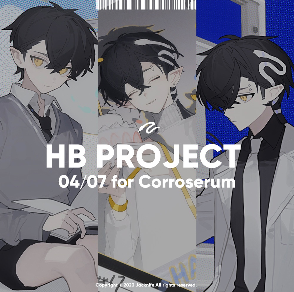 予約{Jacknife}アークナイツ同人グッズ「HB PROJECT」(3種類)