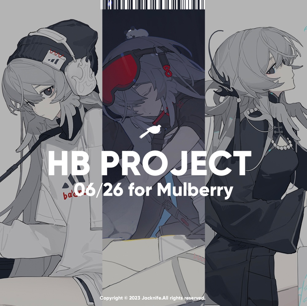 予約{Jacknife}アークナイツ同人グッズ「HB PROJECT」(3種類)