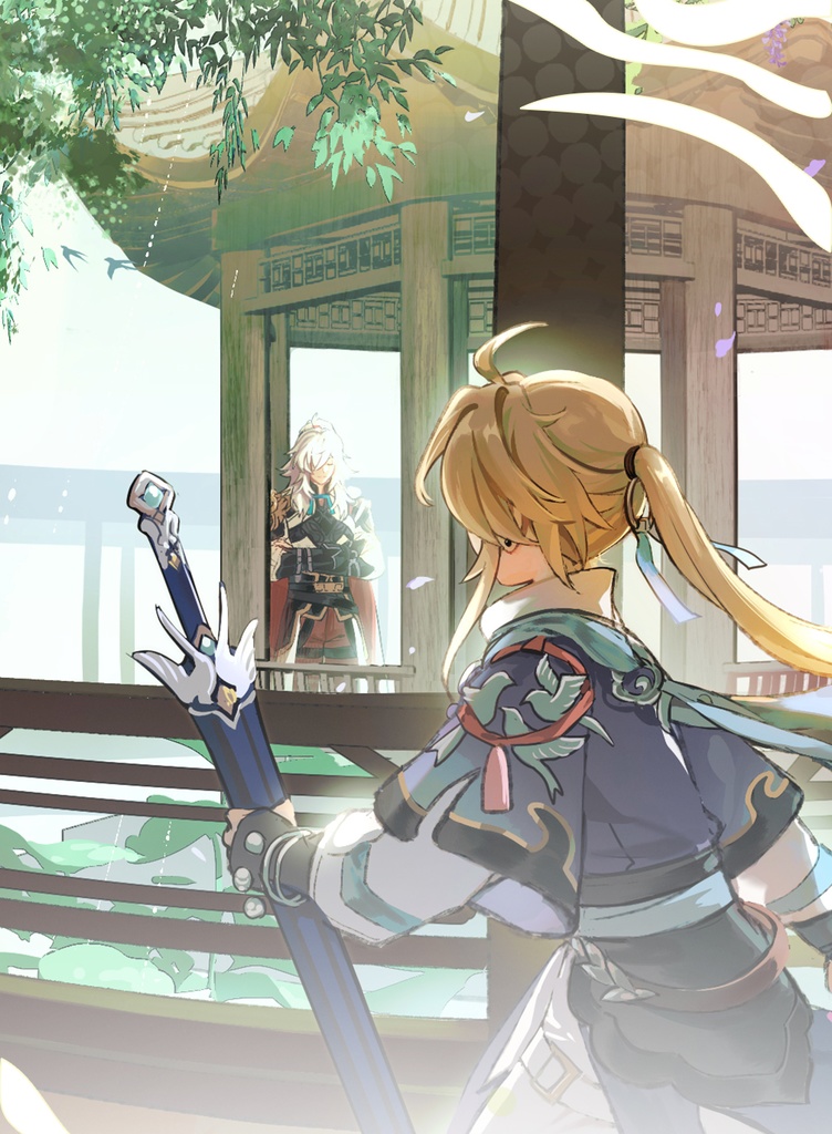 現品【崩壊:スターレイル】{MAOTAI}燕蓬和景(同人イラスト集SET)