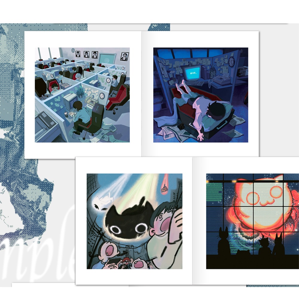 {congming}イラスト集「ROOM」*9月下旬入荷分予約