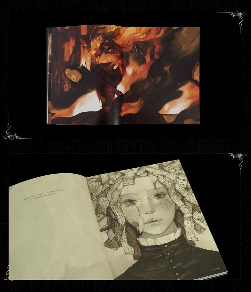 予約特典付き{白川柏川 } 初画集「落星」