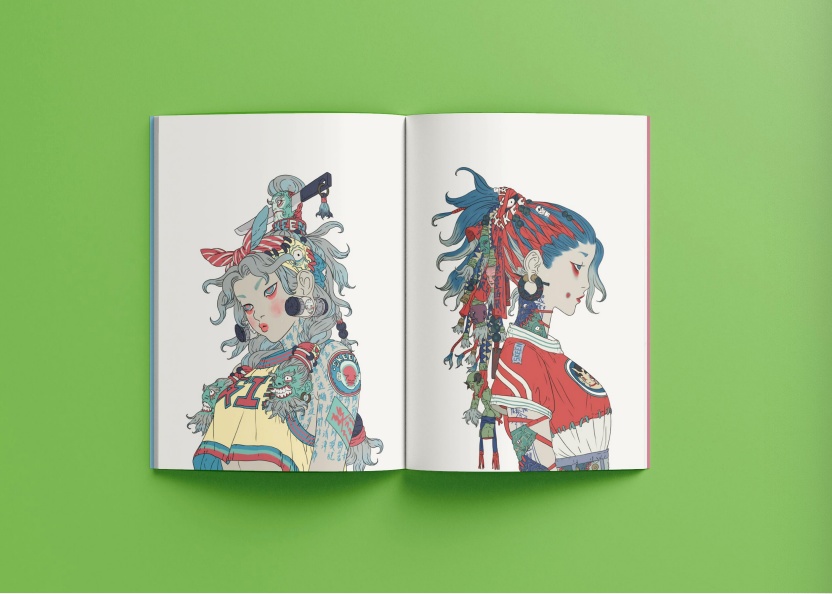 SKEEN 鬼神パンク|ZEENCHIN最新画集(予約特典)