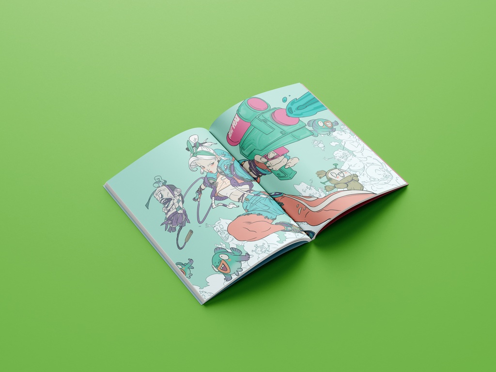 SKEEN 鬼神パンク|ZEENCHIN最新画集(予約特典)