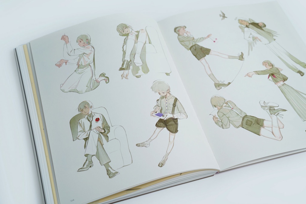 {Bromineco/安妮的橙子猫}商業画集『辺縁線』