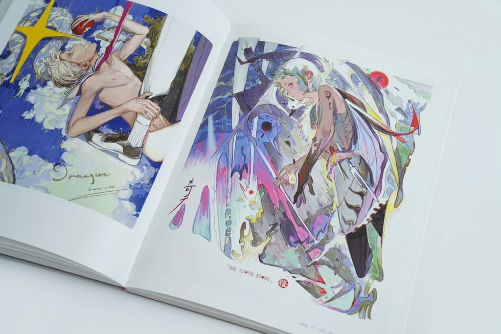 {Bromineco/安妮的橙子猫}商業画集『辺縁線』