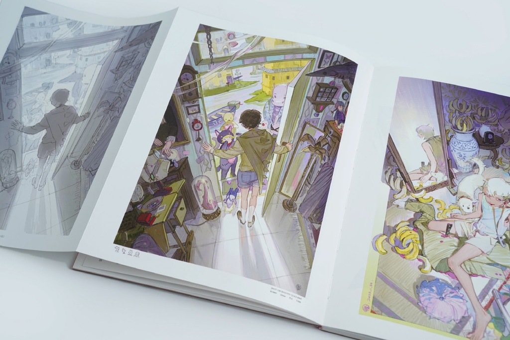 {Bromineco/安妮的橙子猫}商業画集『辺縁線』