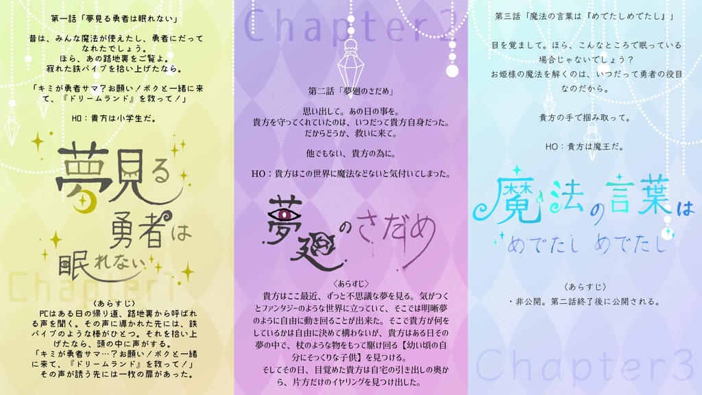 【CoC非公式キャンペーンシナリオ】「セイヴ・ザ・ドリーマー」【SPLL:E108551】