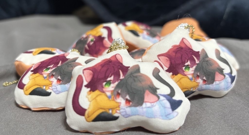 ねこちゃんクッションストラップ