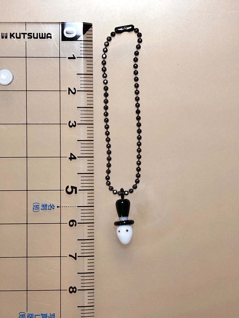 ガラス細工リッパーのキーホルダー