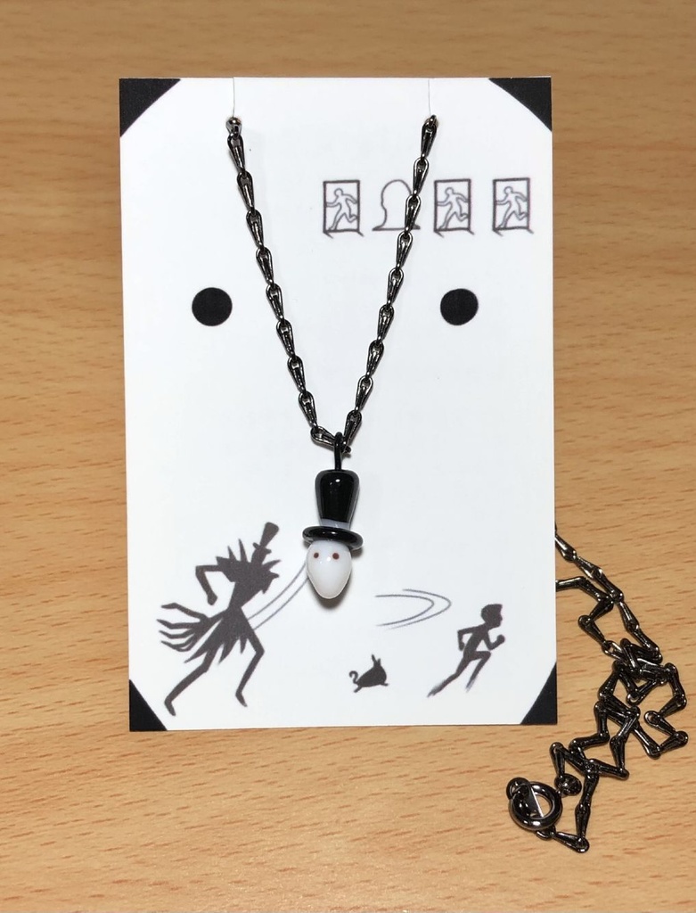 ガラス細工リッパーのネックレス