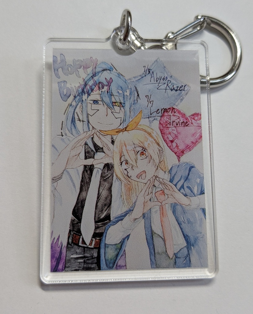 アビス&レモン誕生日アクキー