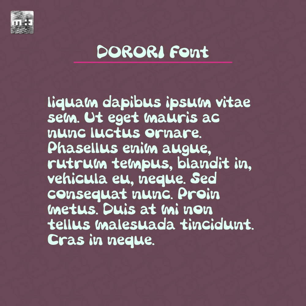 Dorori Font