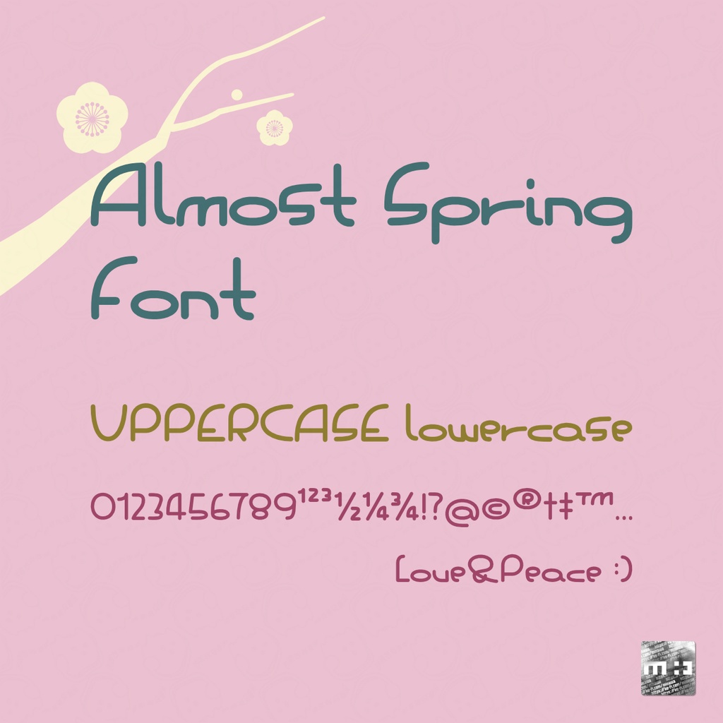 Almost Spring Font