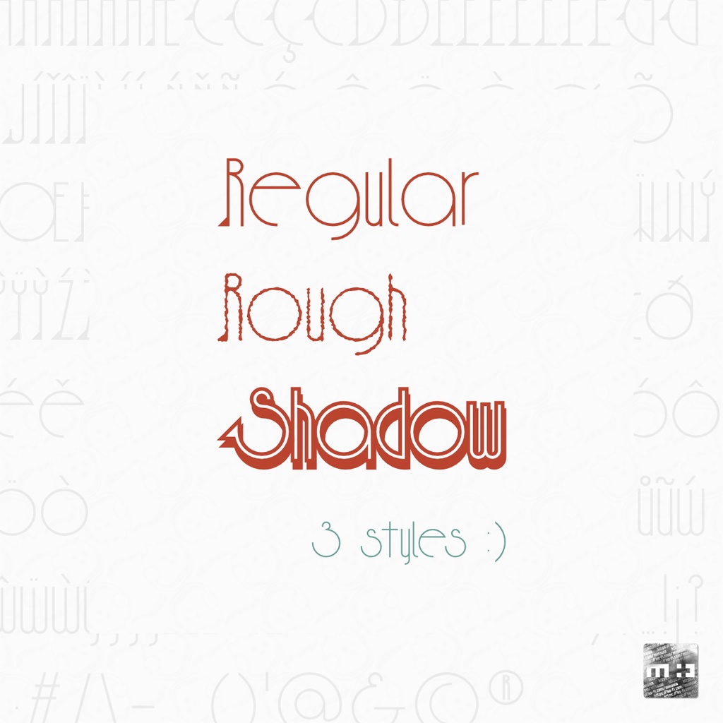 ピンヒールデコ フォント