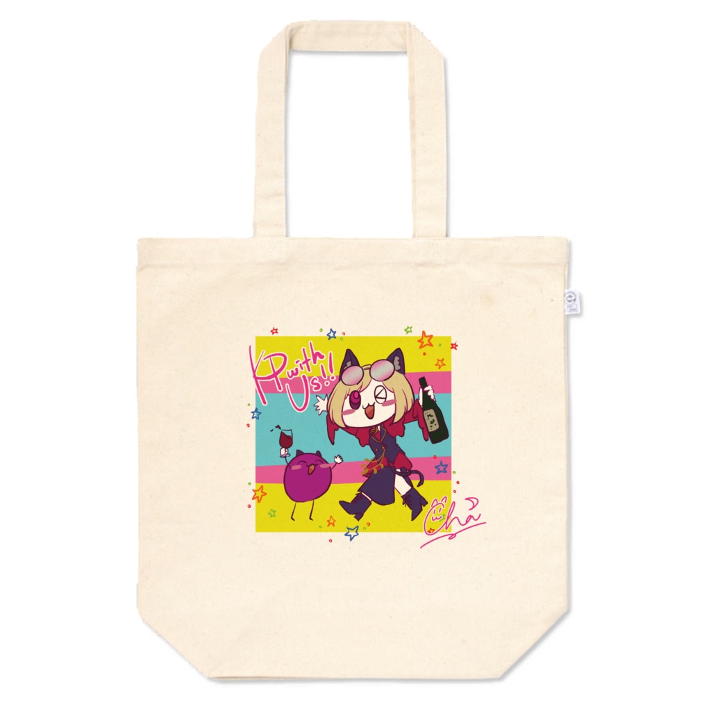 【シャーチャ3周年】KP with US! トートバッグ