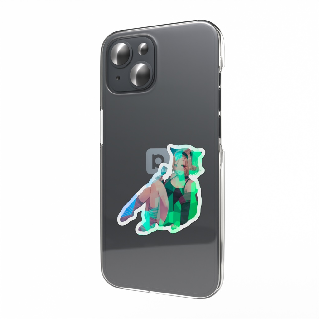 【おやすみ酒3周年グッズ】ホログラムステッカー(かんぱい)