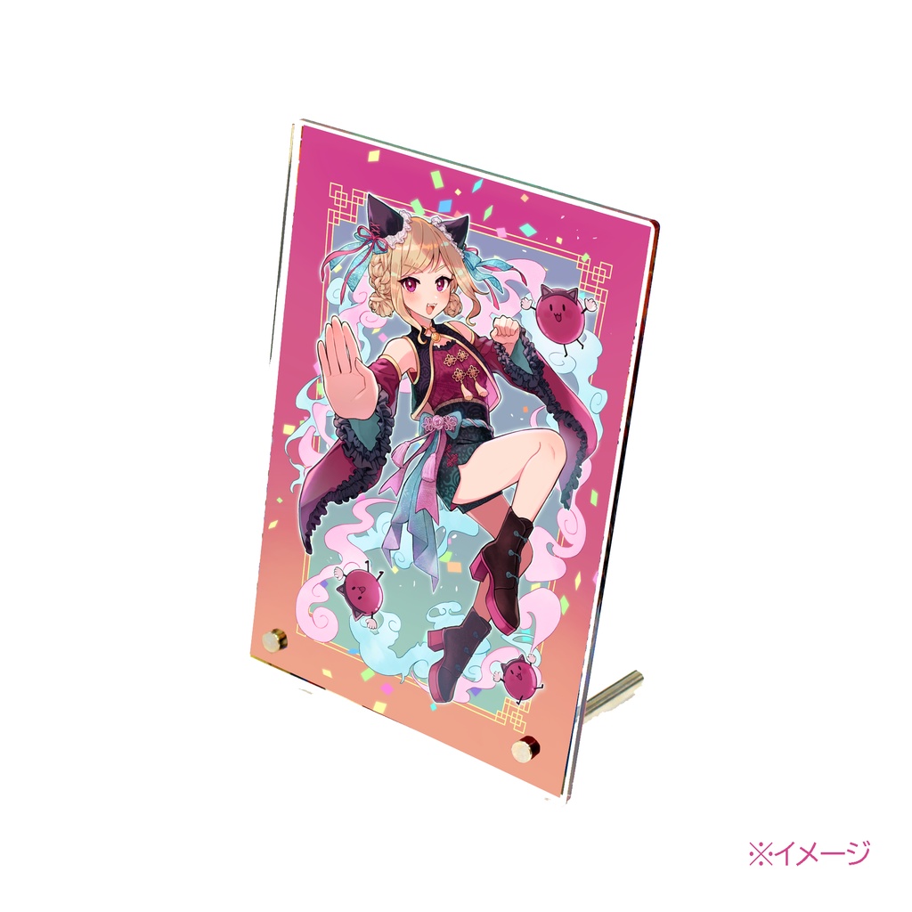 【シャーチャ2026生誕グッズ】アクリルフォトパネル~はっちゃけチャイナver.~