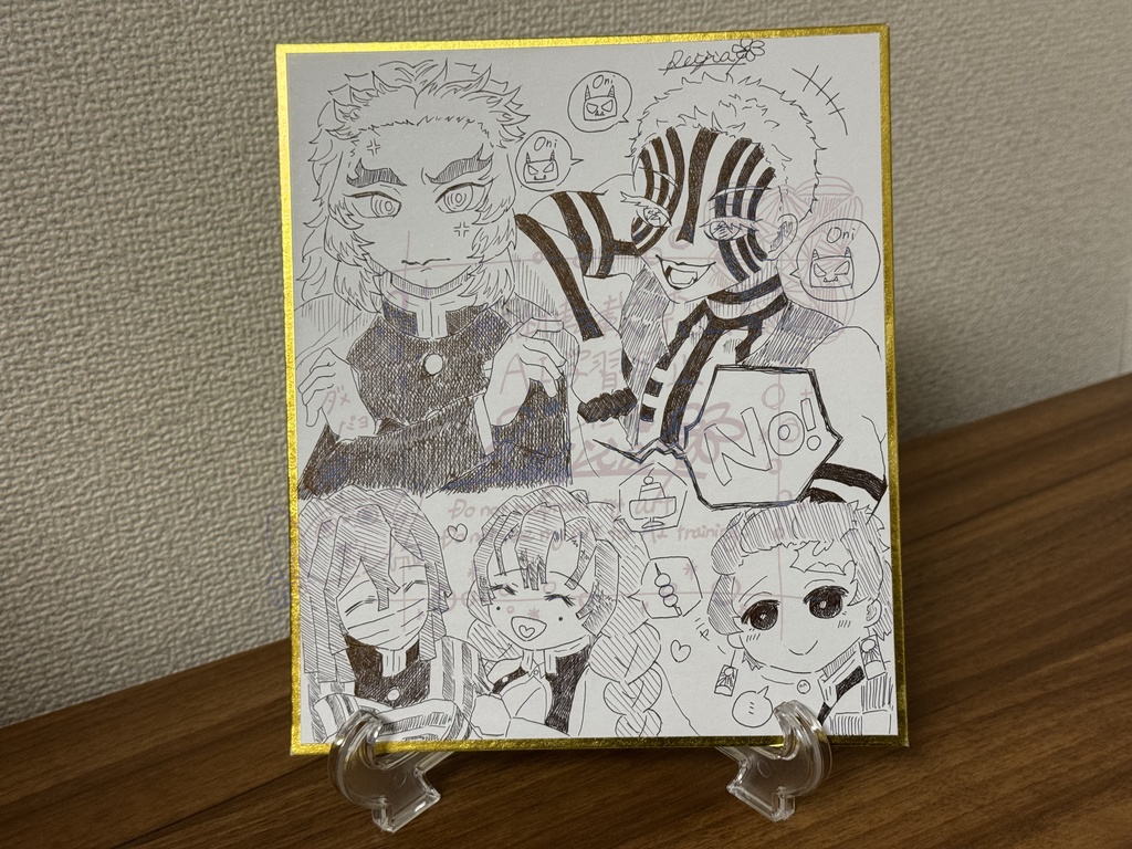 yua様 C107 色紙リクエスト