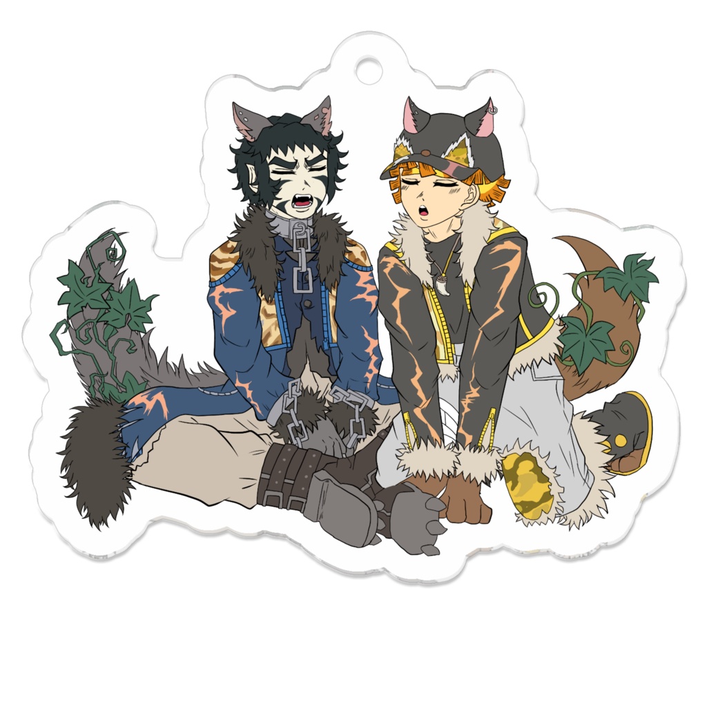 【鬼滅の刃】雷兄弟アクリルキーホルダー(サイズ三種)