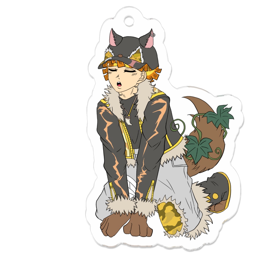 【鬼滅の刃】我妻善逸アクリルキーホルダー(サイズ三種)