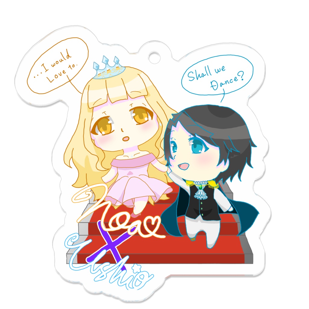 潮とノア(おめかしVer.)