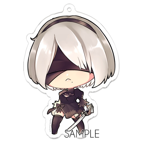 2B アクリルキーホルダー