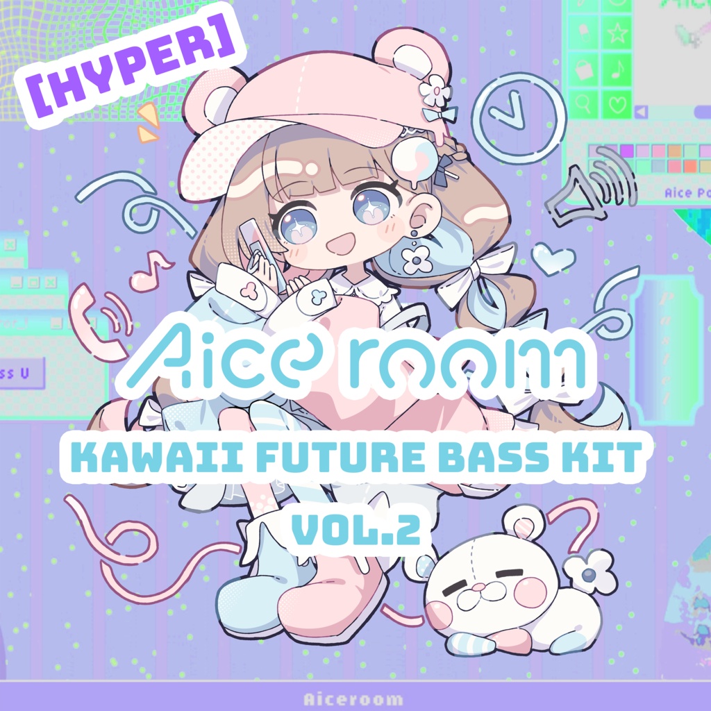 Aice room Kawaii Future Bass Kit vol.2 (Samples, Vital presets)
