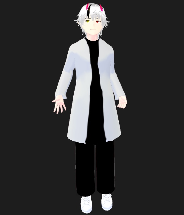 【オリジナル3Dモデル】　牙_kiba