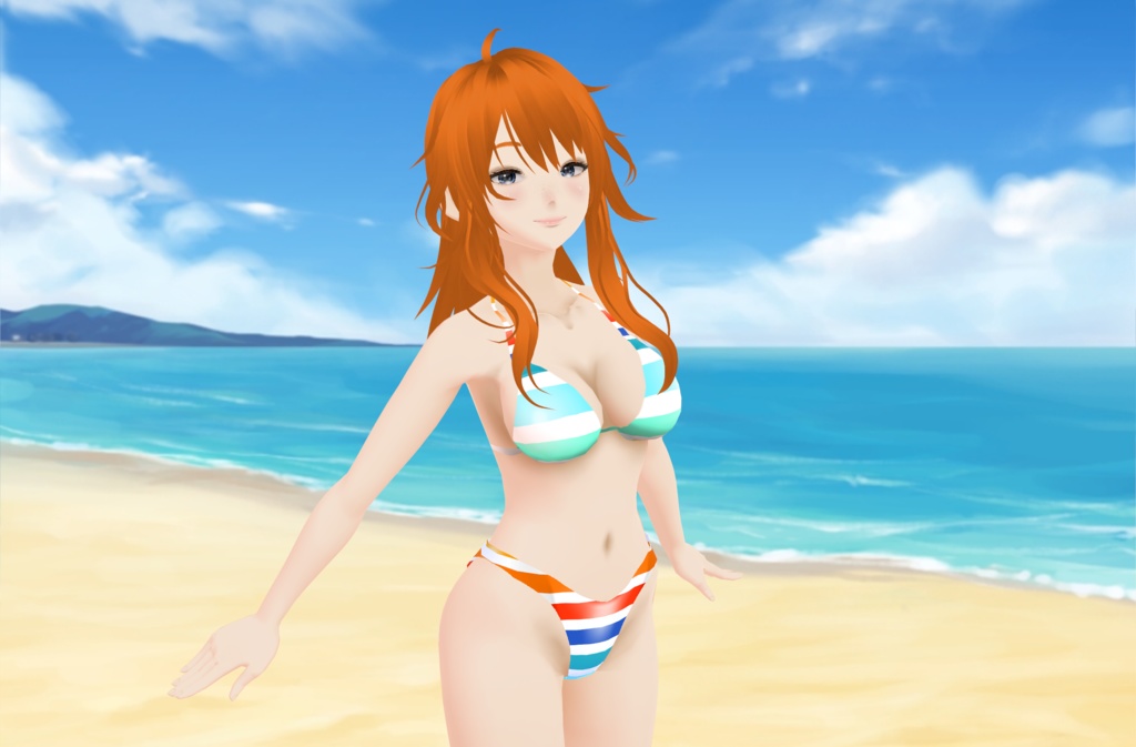 Striped Bikini Set