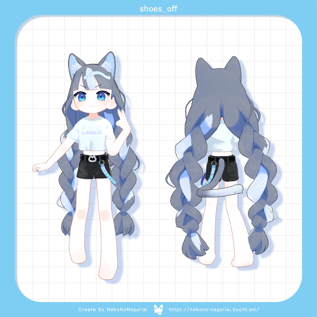 【さばみ】オリジナル3Dモデル (PC版 Mobile版に両対応)