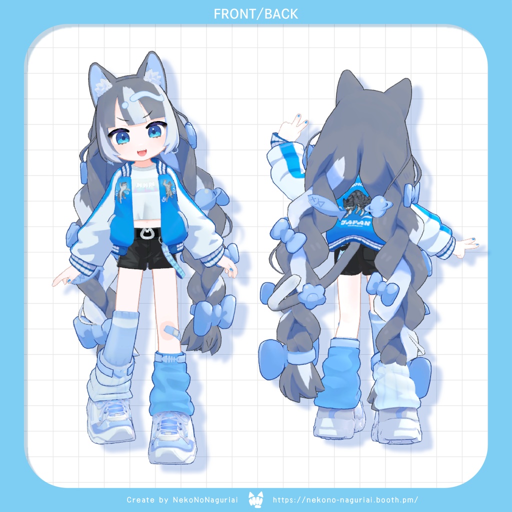 【さばみ】オリジナル3Dモデル (PC版 Mobile版に両対応)