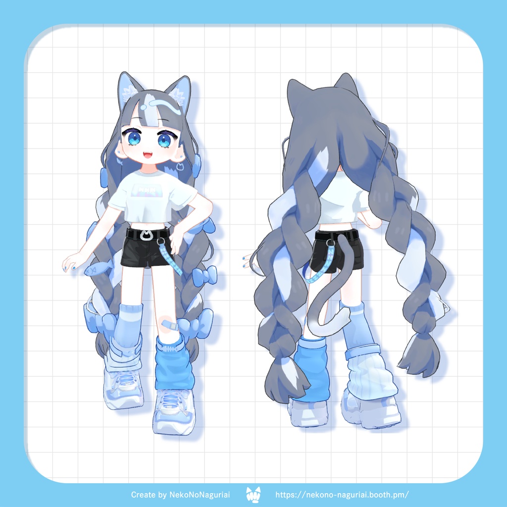 【さばみ】オリジナル3Dモデル (PC版 Mobile版に両対応)