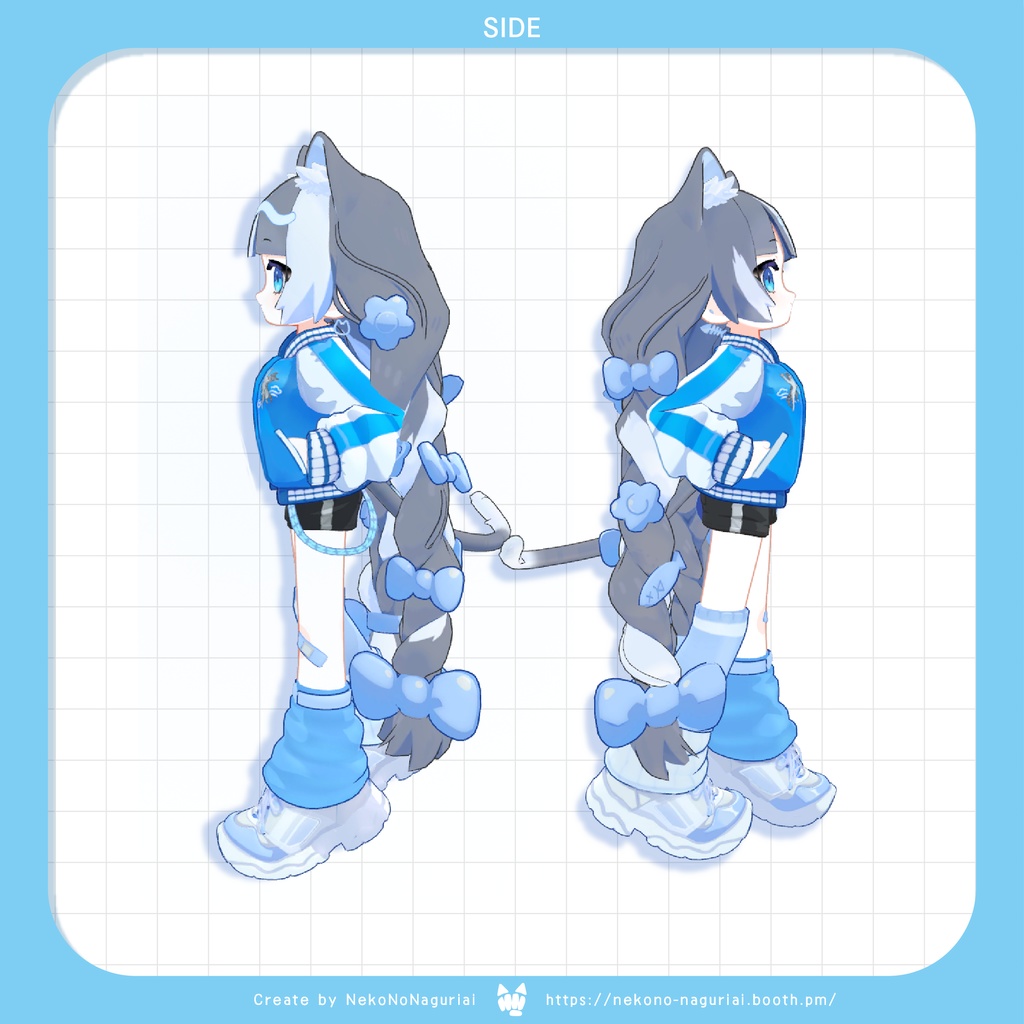 【さばみ】オリジナル3Dモデル (PC版 Mobile版に両対応)