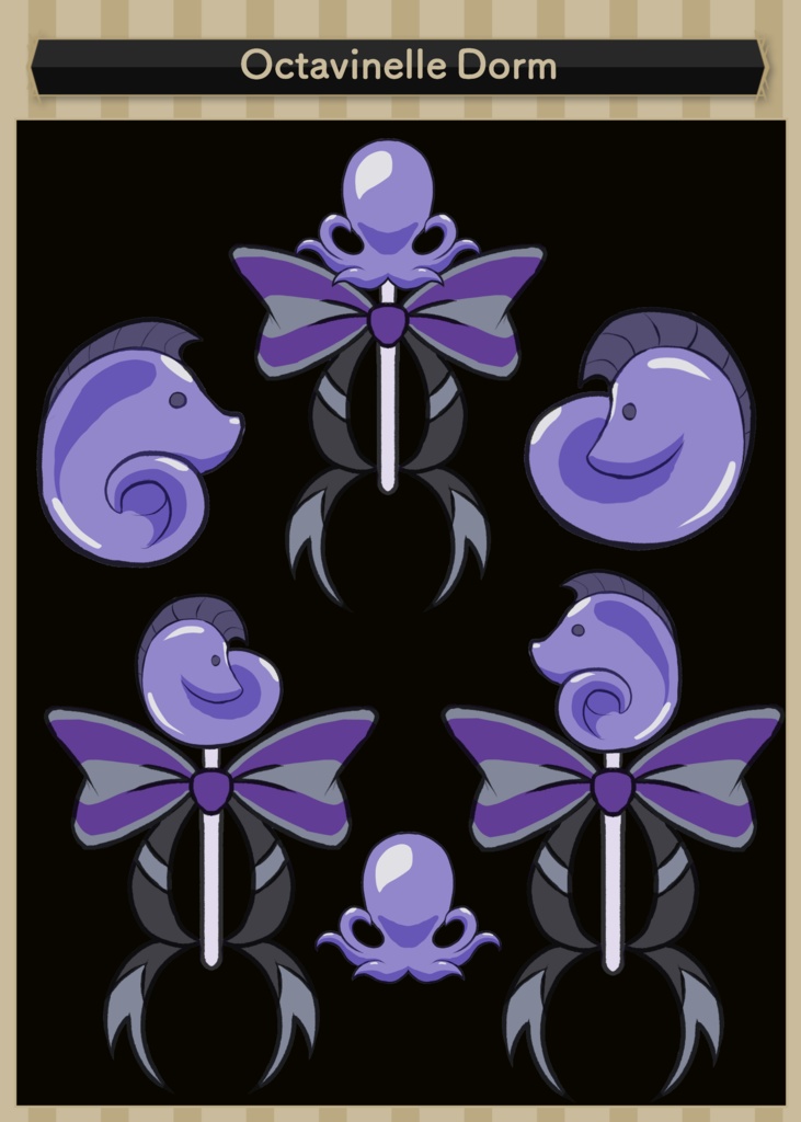 寮シールシート/Dorm Sticker Sheet