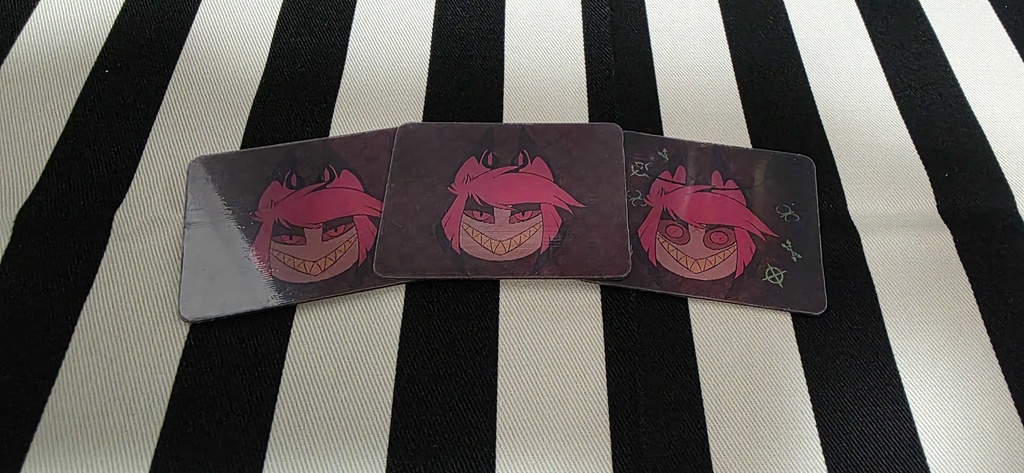 ラジオ3人レンチキュラーカード/Radio Trio Lenticular Cards