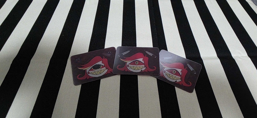ラジオ3人レンチキュラーカード/Radio Trio Lenticular Cards