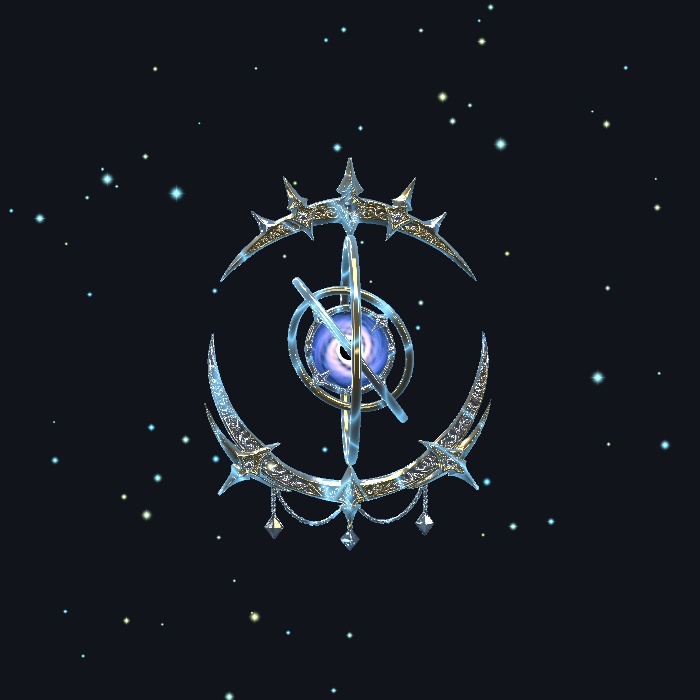 【無料・PC VRChat】Celestial Armillary|浮遊する天球儀・召喚/分解ギミック・Modular Avatar