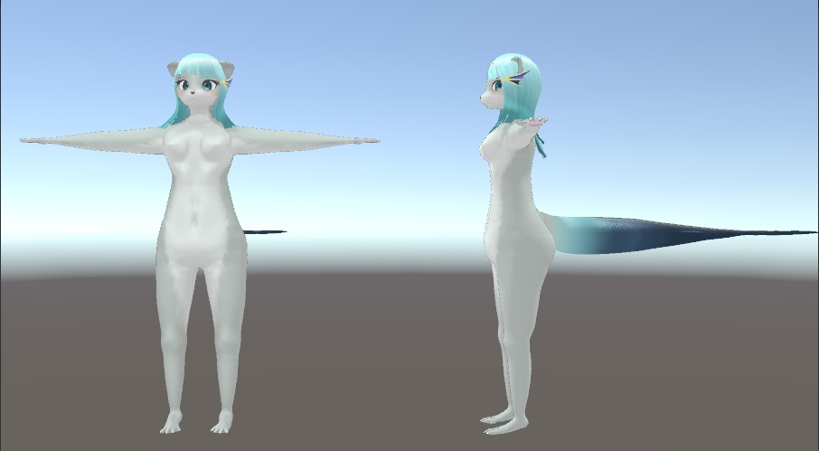 【オリジナル3Dモデル】Aisha