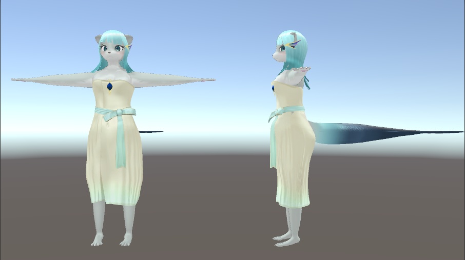 【オリジナル3Dモデル】Aisha