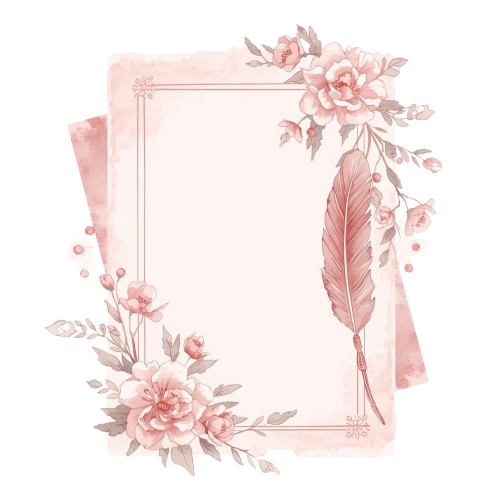 【アンティーク・パステル・クリスマス】ガーリー水彩クリップアート・コレクション(11 PNG ダウンロード)