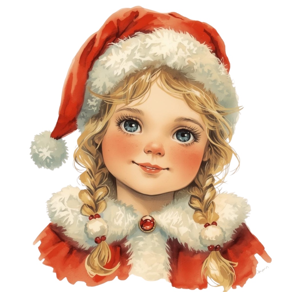 【サンタガール】クリスマス素材10点