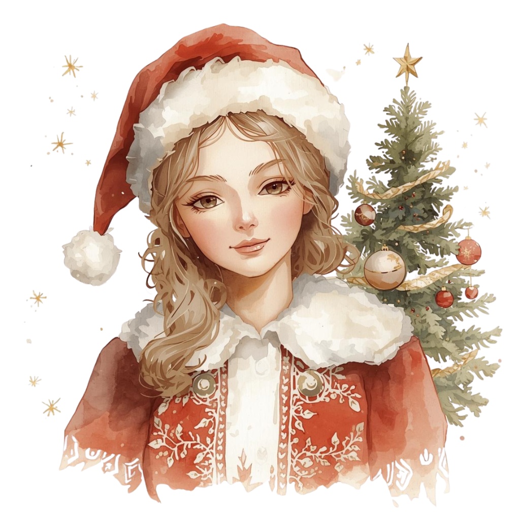 【サンタガール】クリスマス素材10点