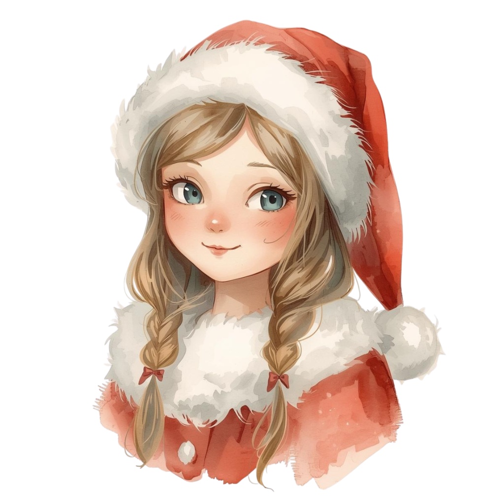 【サンタガール】クリスマス素材10点